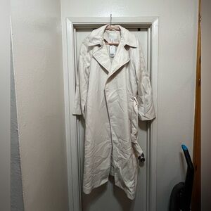 H&M Classic Cream Trench Coat